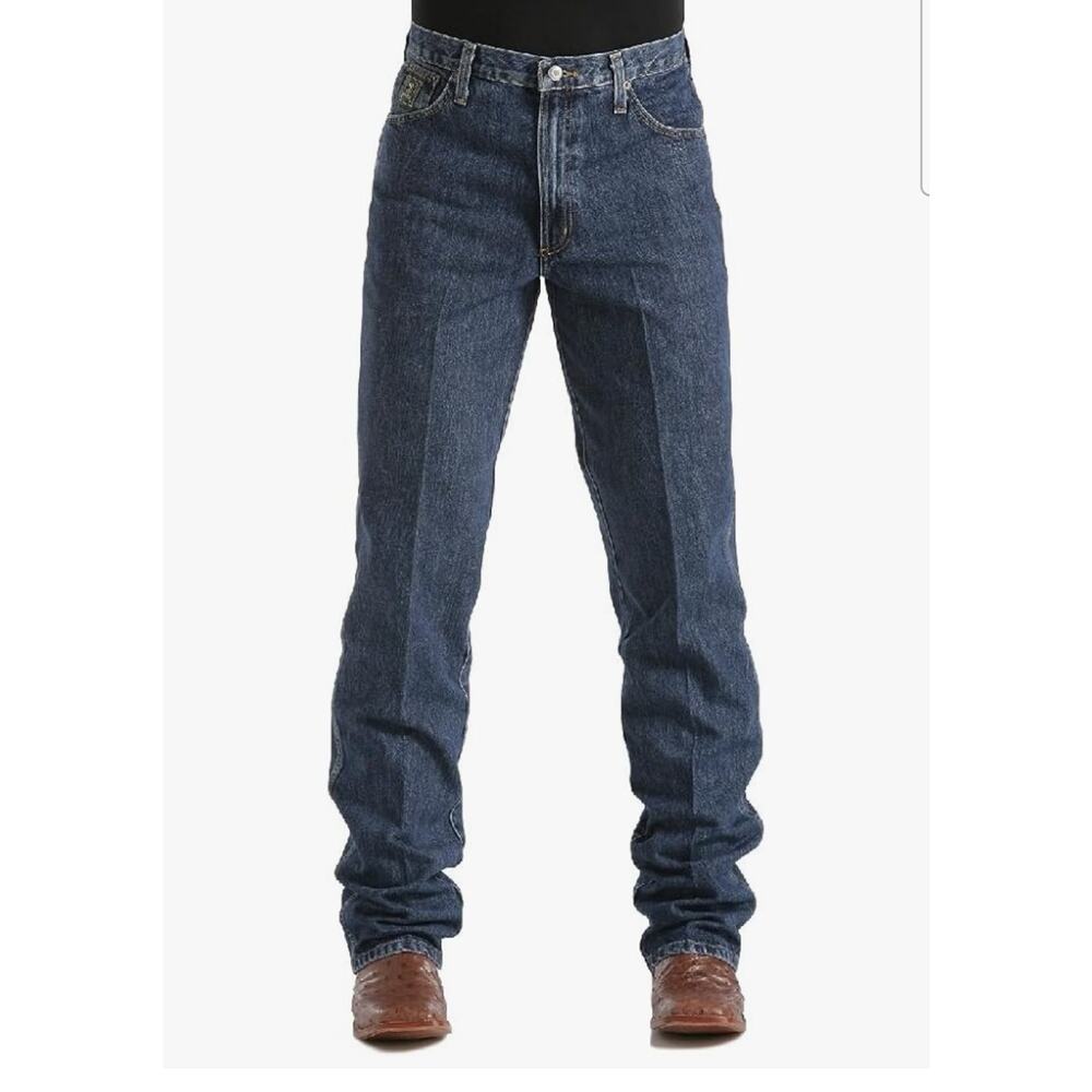 Cinch Men's Straight Jeans - Dark Blue